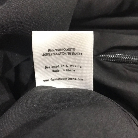 Fame & Partners The Midheaven Gown In Black - Picture 8 of 8